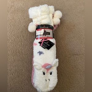 Sherpa lined set of cozy ‘Critter’ socks
